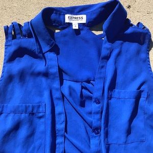 Express strappy portofino sleeveless shirt